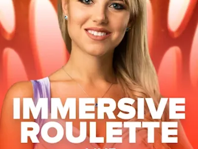 Immersive Roulette — Evolution title on Golden Genie Casino (RTP 97.3%)