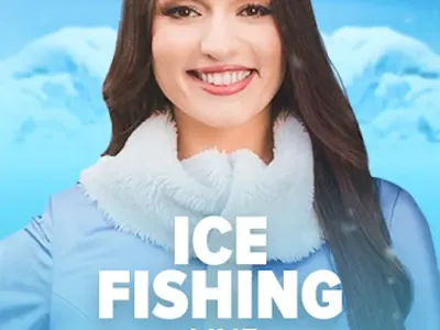 Ice Fishing — Evolution title on Golden Genie Casino (RTP 96.1%)
